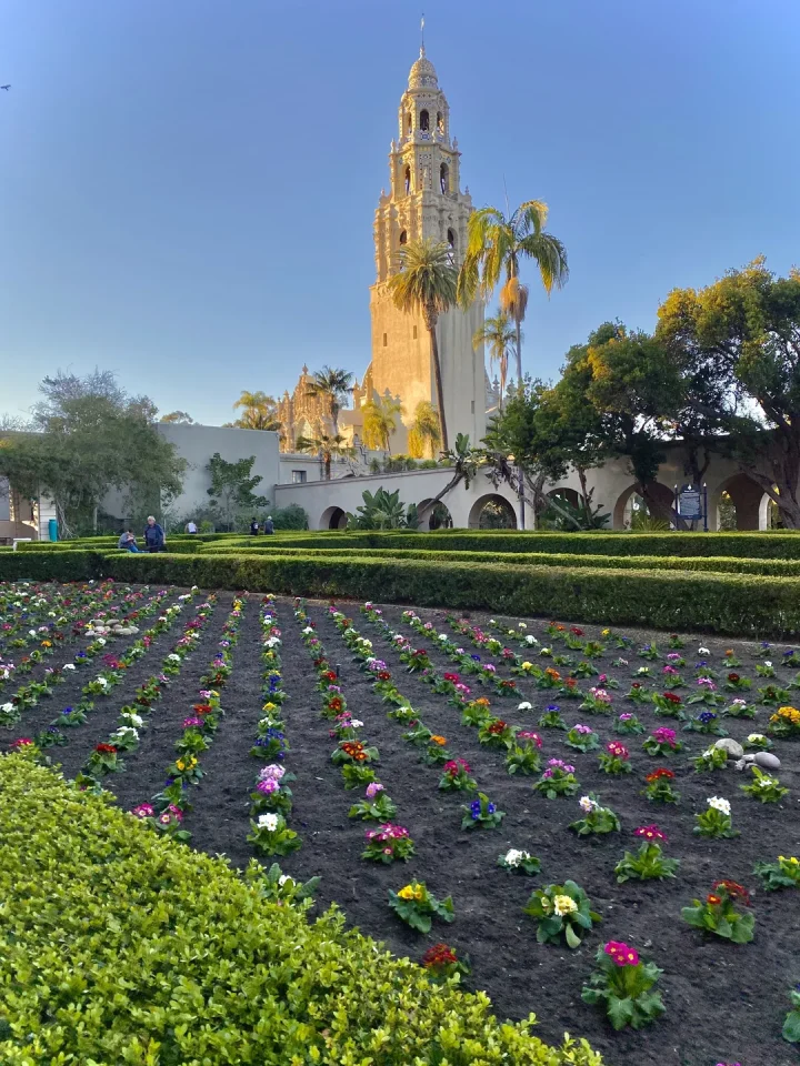 Architectural detail in Balboa Park