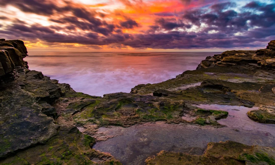 San Diego coast
